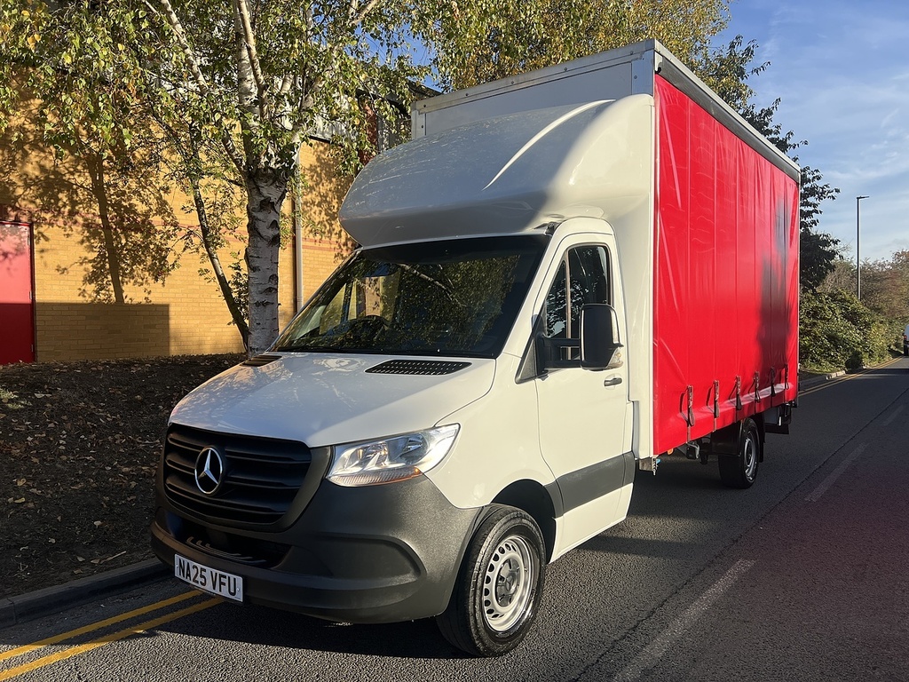 Mercedes-Benz Sprinter 2.0 315 Cdi Progressive Curtainside G-t White