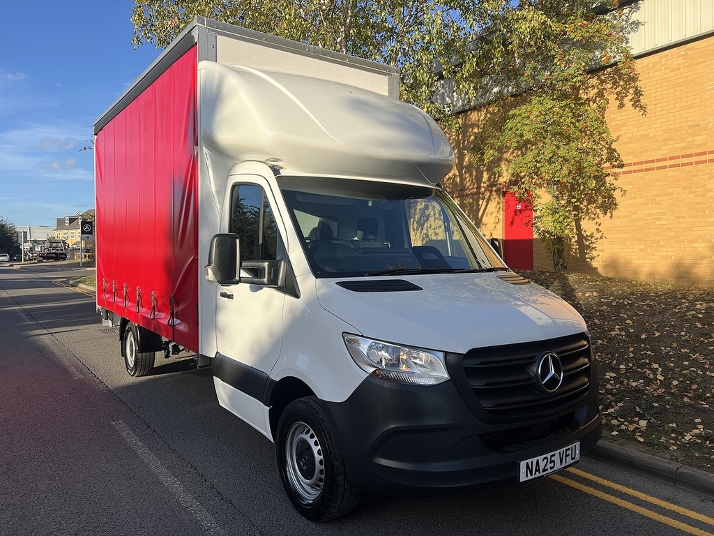 Mercedes-Benz Sprinter 2.0 315 Cdi Progressive Curtainside G-t White #4