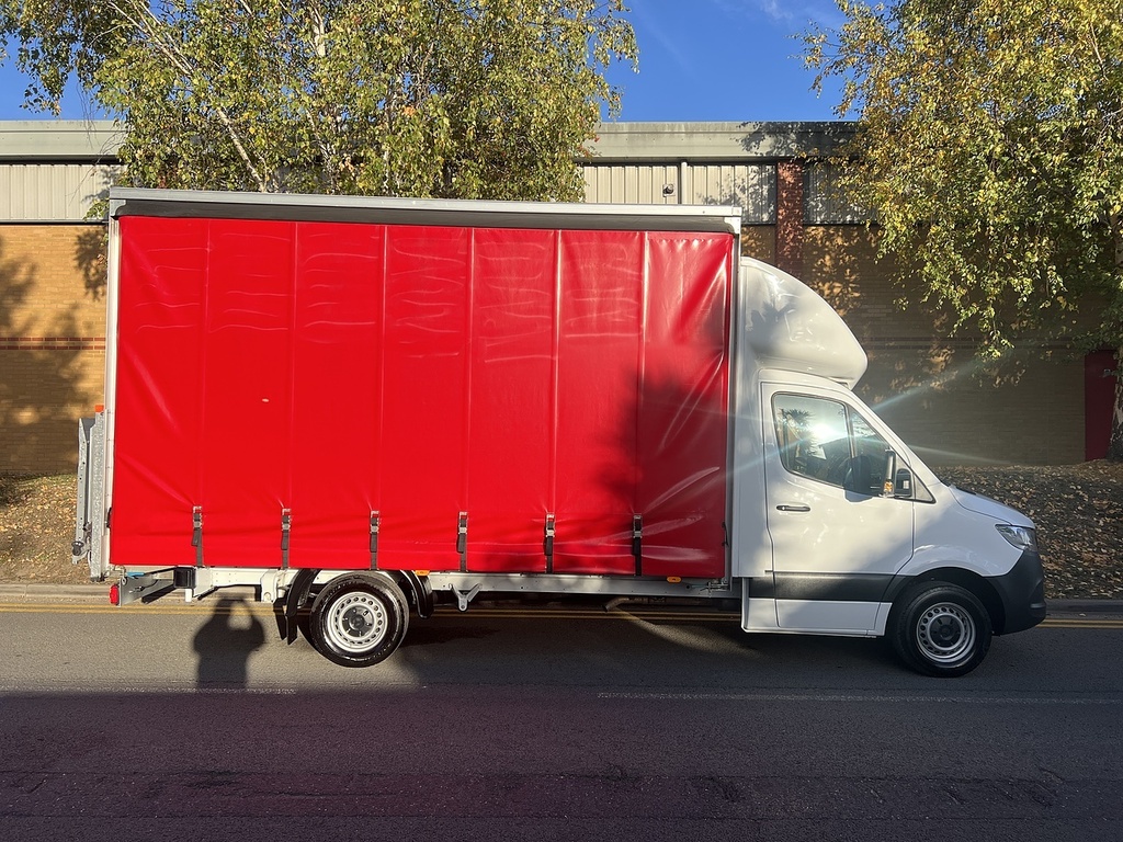 Mercedes-Benz Sprinter 2.0 315 Cdi Progressive Curtainside G-t White #3
