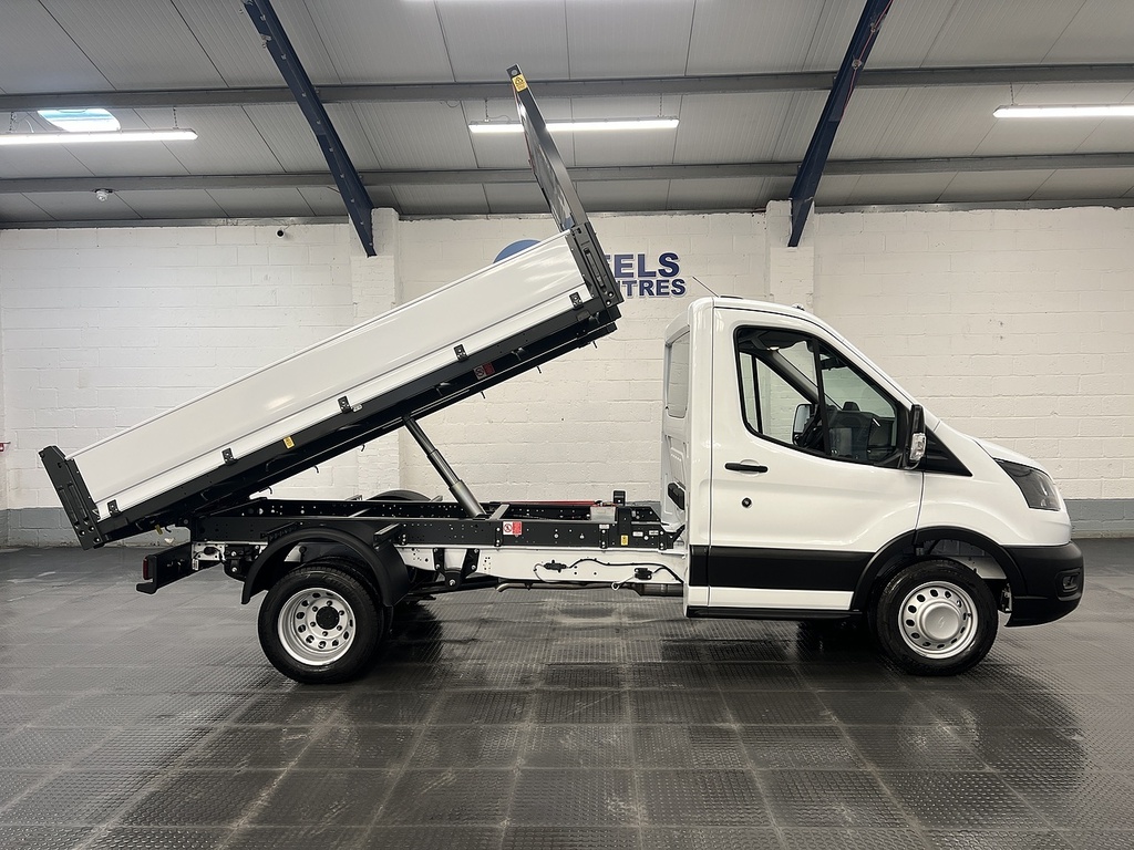 Ford Transit Custom 2.0 350 Ecoblue Leader Tipper Rw White #5