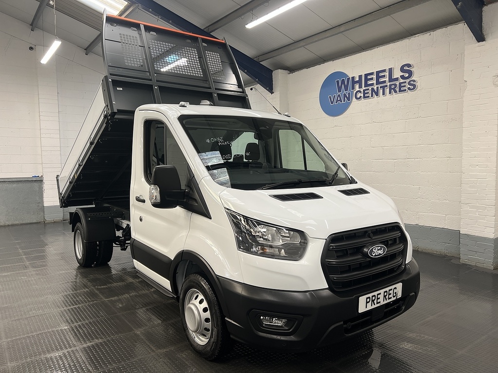 Ford Transit Custom 2.0 350 Ecoblue Leader Tipper Rw White #6