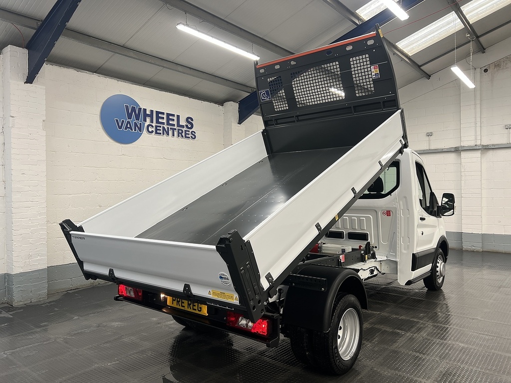 Ford Transit Custom 2.0 350 Ecoblue Leader Tipper Rw White #4