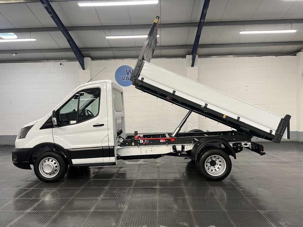 Ford Transit Custom 2.0 350 Ecoblue Leader Tipper Rw White #2