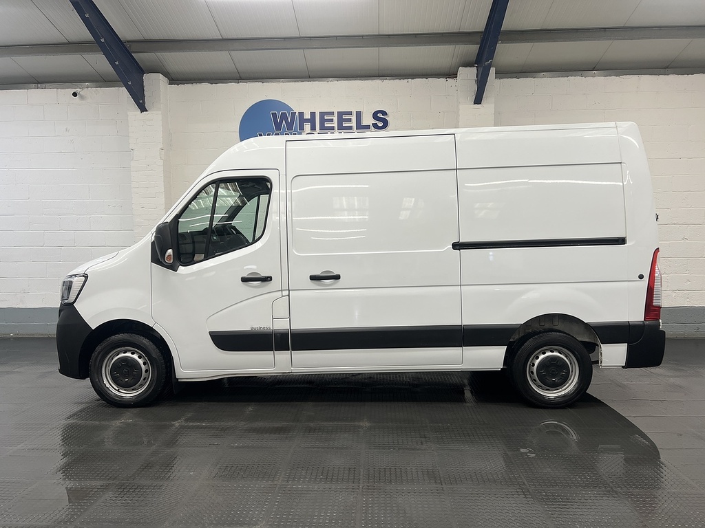 Renault Master 2.3 Dci 35 Business Panel Van Fw White #2