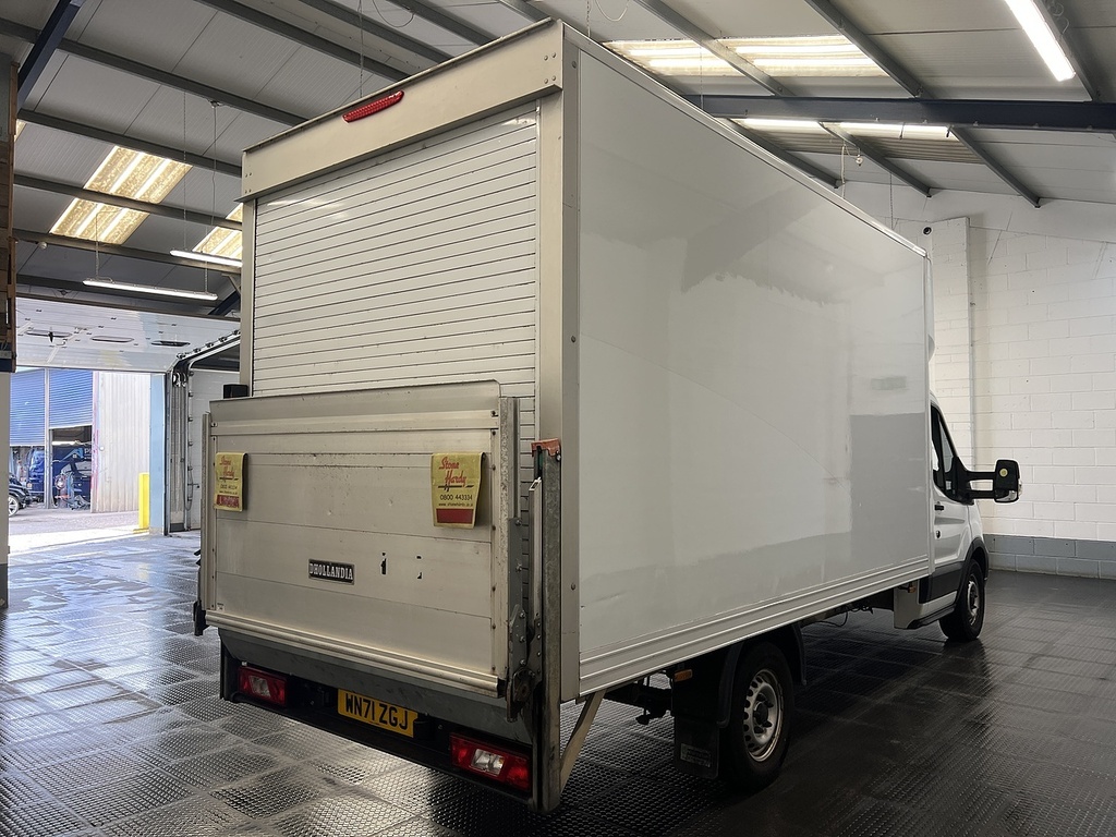 Ford Transit Custom 2.0 350 Ecoblue Leader Chassis Cab Manu White #3