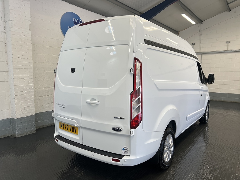 Ford Transit Custom 2.0 300 Ecoblue Mhev Limited Panel Van White #5