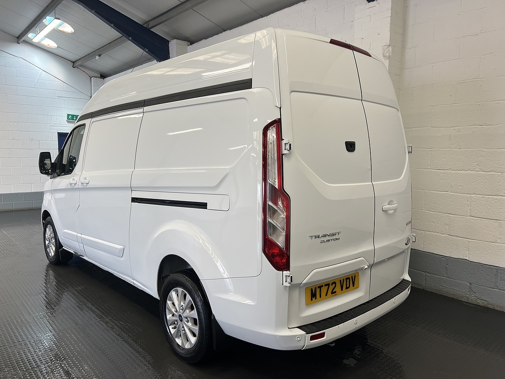 Ford Transit Custom 2.0 300 Ecoblue Mhev Limited Panel Van White #3