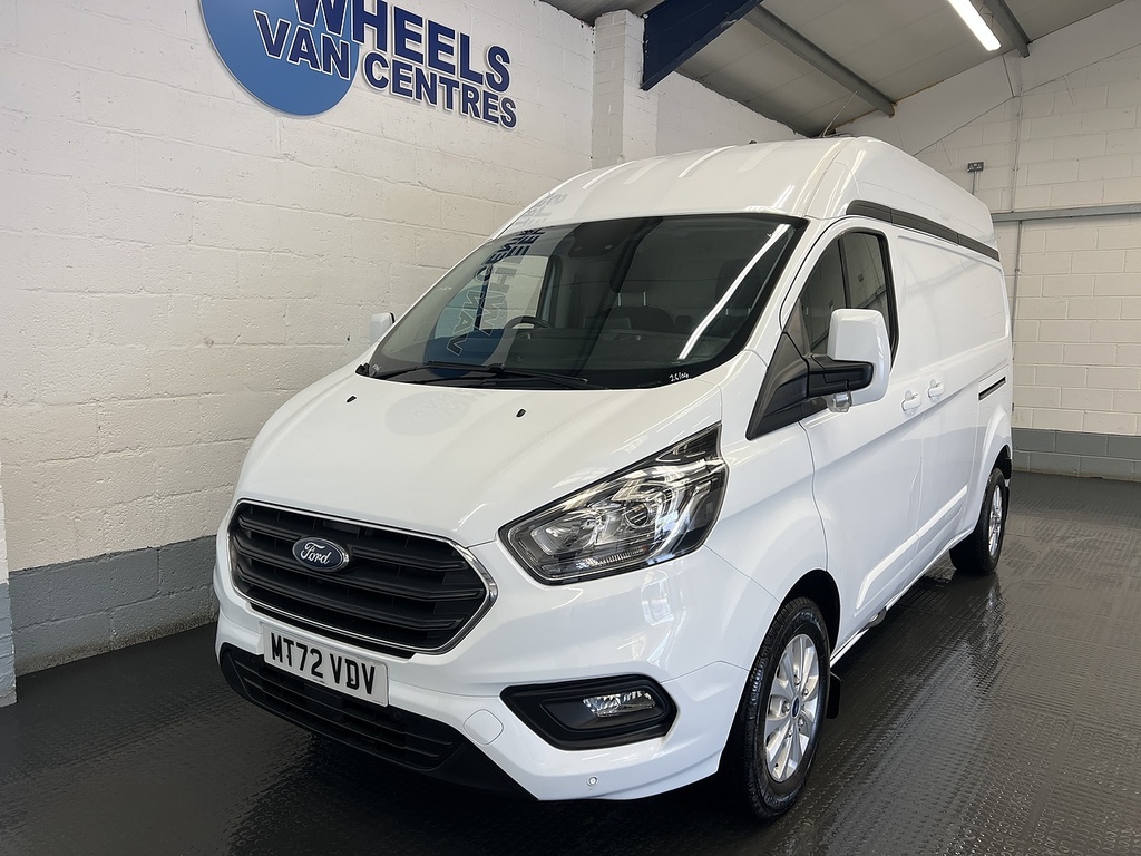 Ford Transit Custom 2.0 300 Ecoblue Mhev Limited Panel Van White