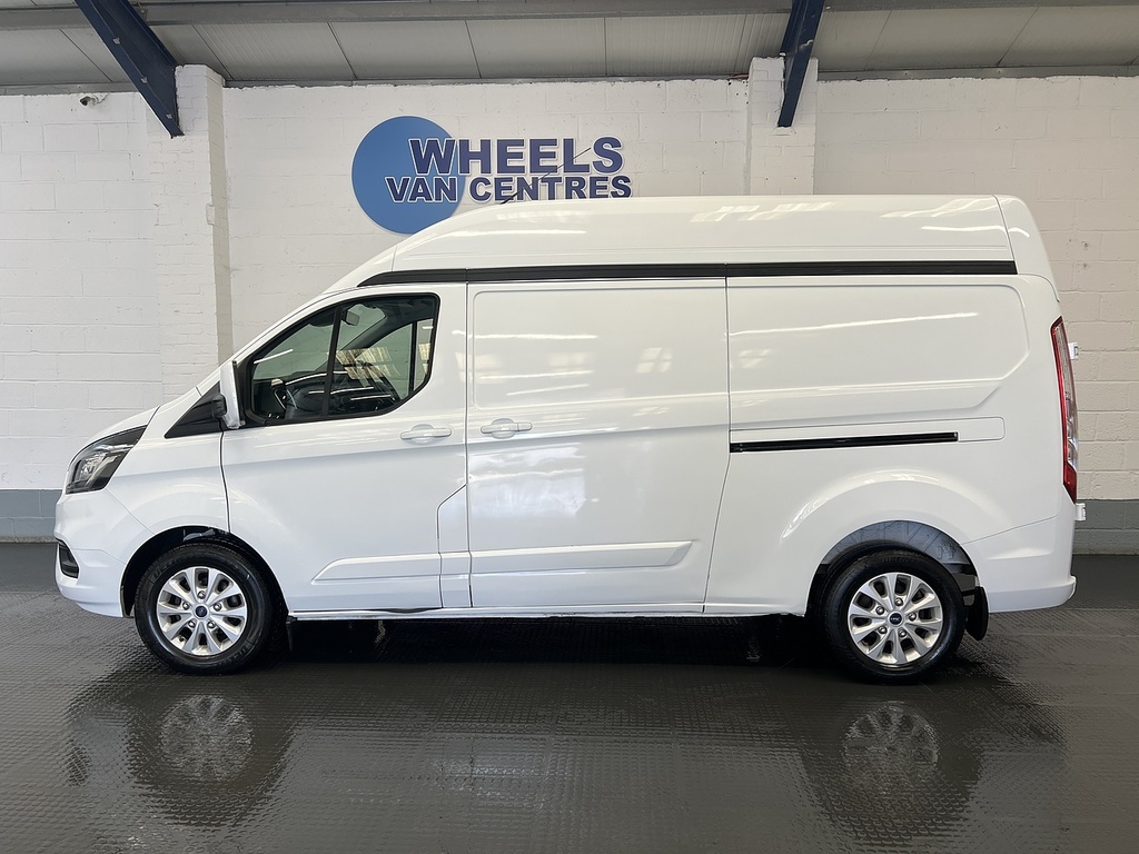 Ford Transit Custom 2.0 300 Ecoblue Mhev Limited Panel Van White #2