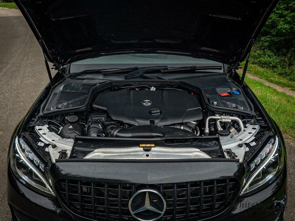 Mercedes-Benz C Class C220d Se Executive Edition White #9