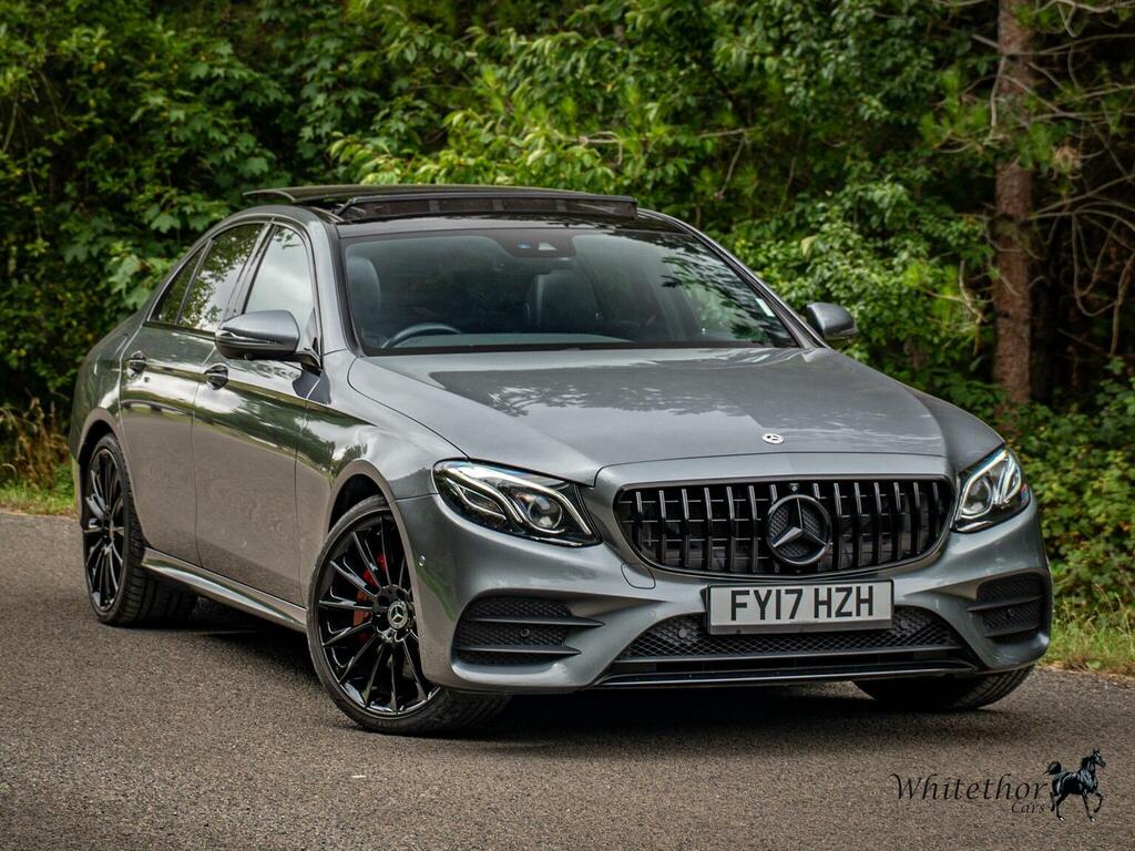 Mercedes-Benz E Class Saloon 3.0 E350d V6 Amg Line Premium Plus G-tron Grey