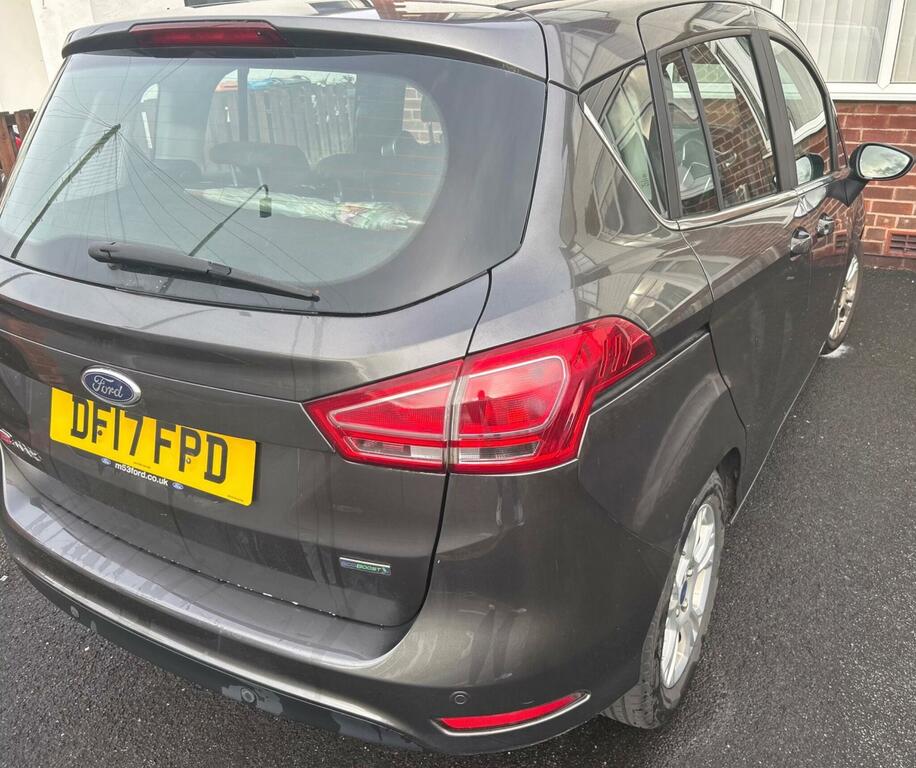 Ford B-Max 1.0T Ecoboost Zetec Navigator Euro 6 Grey #4