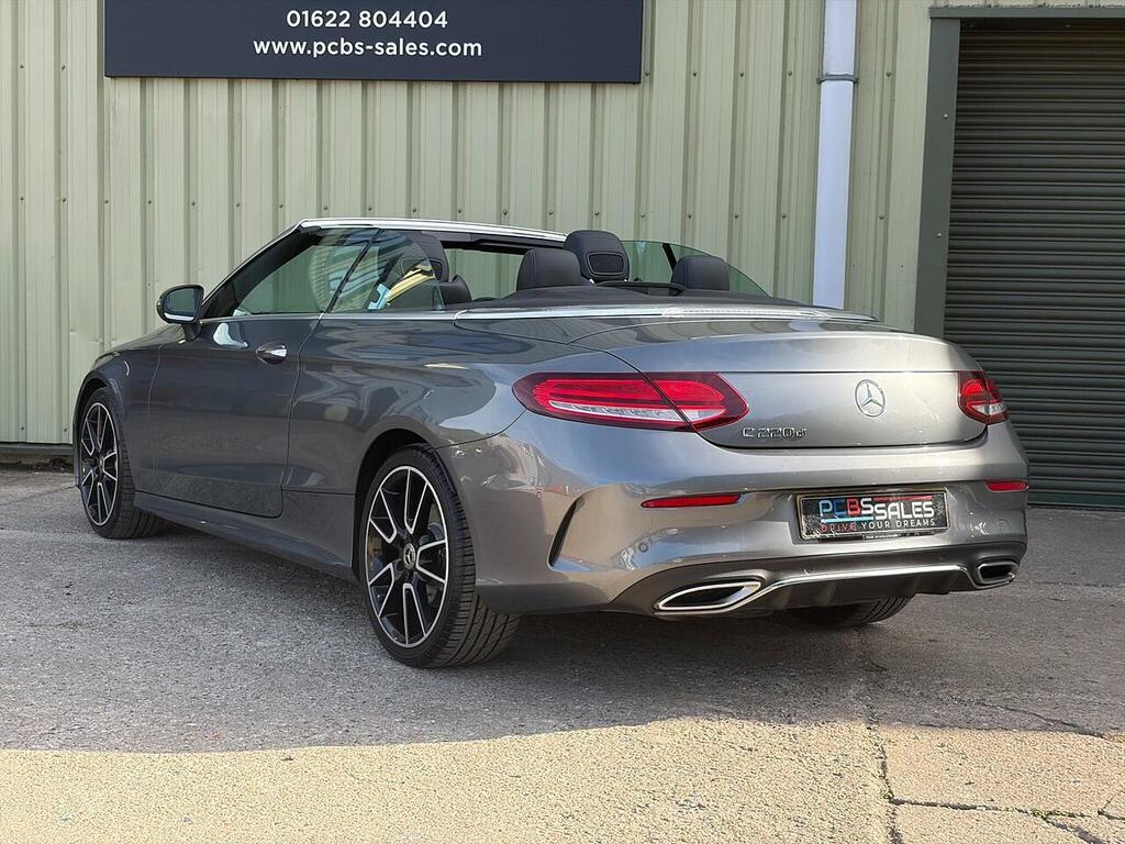 Mercedes-Benz C Class 2.0 C220d Amg Line Premium Plus Cabriolet Di Grey #4