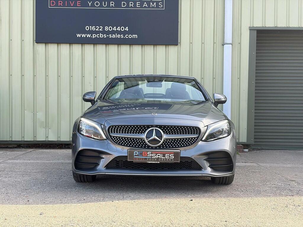 Mercedes-Benz C Class 2.0 C220d Amg Line Premium Plus Cabriolet Di Grey #5