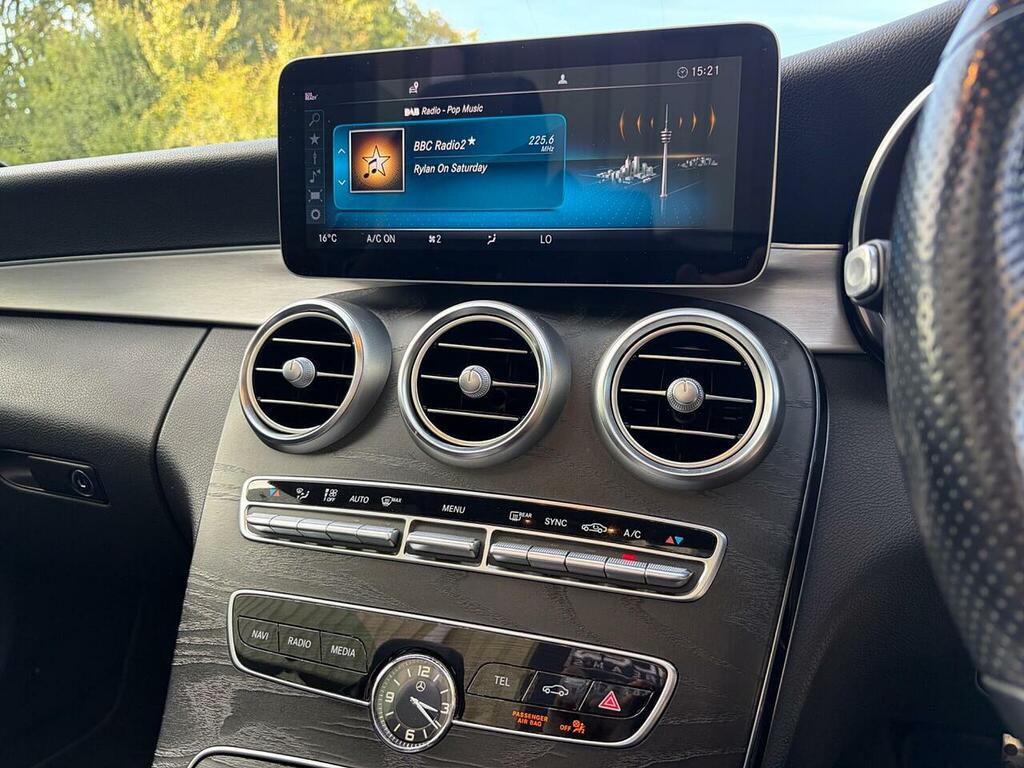 Mercedes-Benz C Class C 200 D Amg Line Edition Premium Black #36
