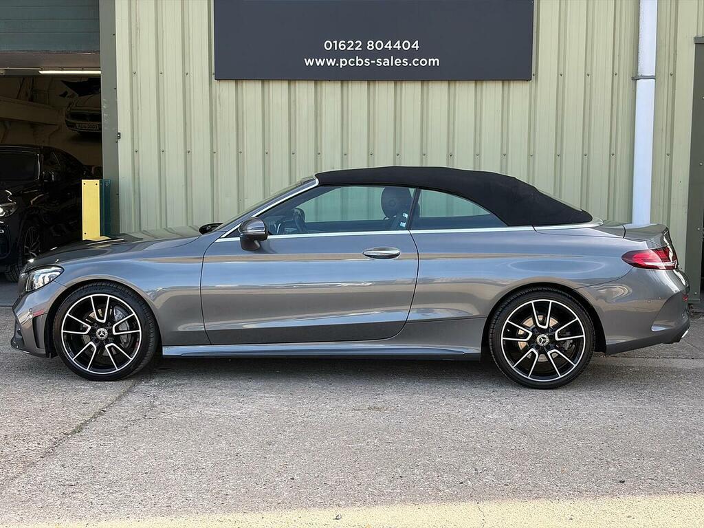 Mercedes-Benz C Class 2.0 C220d Amg Line Premium Plus Cabriolet Di Grey #6