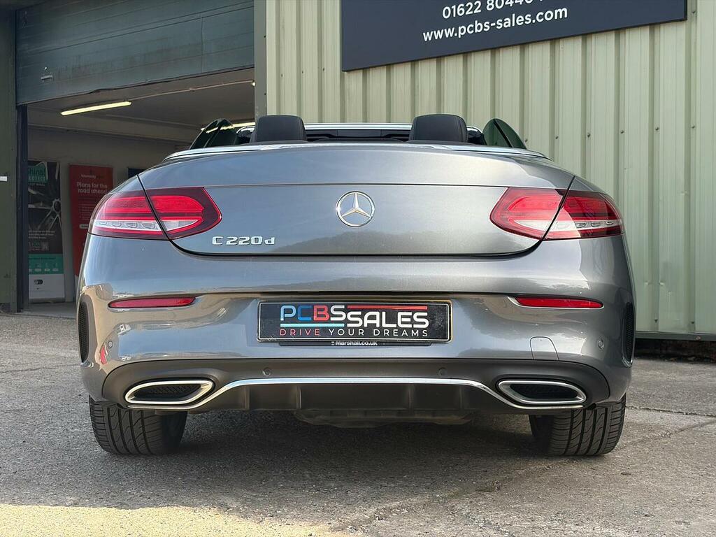 Mercedes-Benz C Class C 200 D Amg Line Edition Premium Black #7
