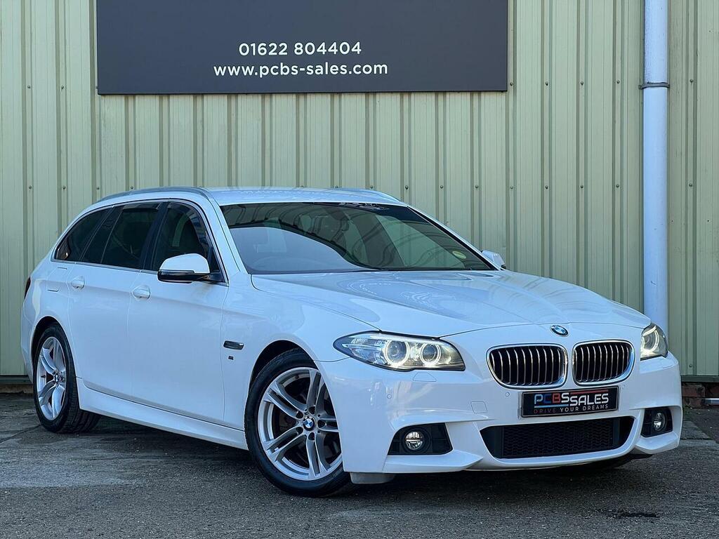 BMW 5 Series 2.0 520D M Sport Touring Euro 6 S White