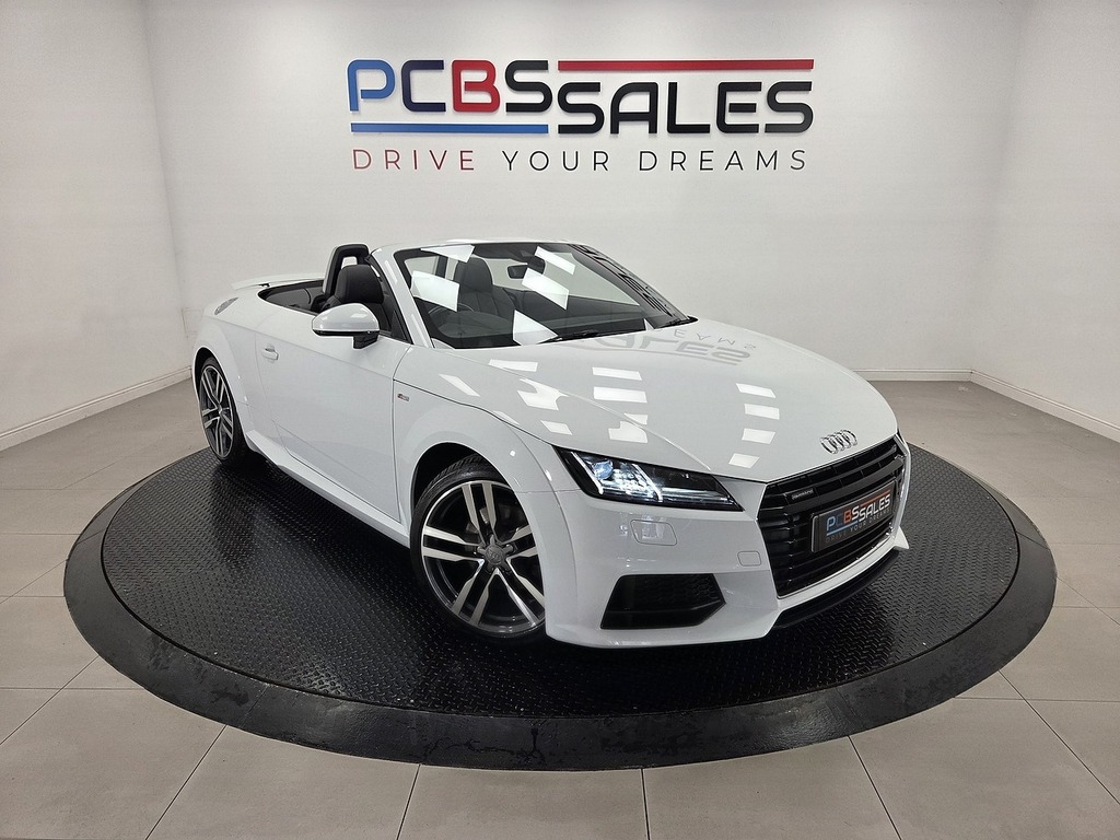 Audi TT 2.0 Tfsi S Line Roadster S Tronic Quatt White