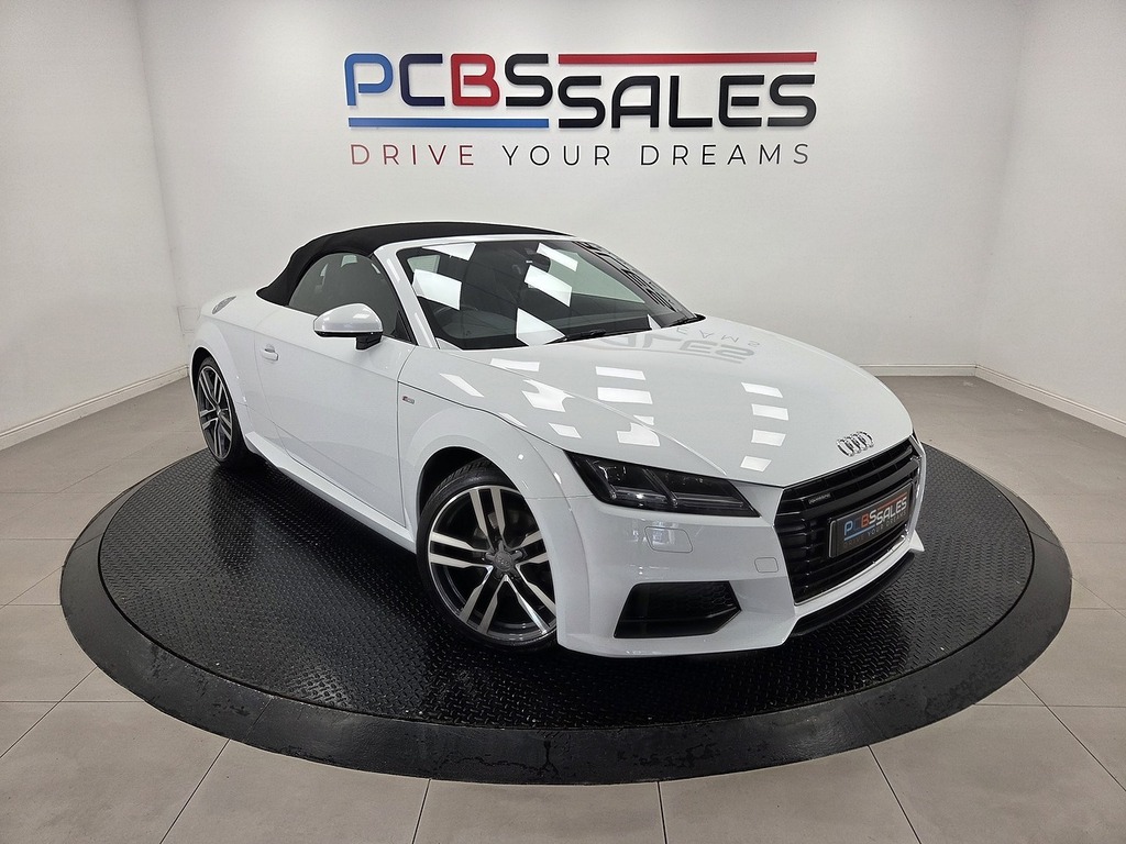 Audi TT 2.0 Tfsi S Line Roadster S Tronic Quatt White #2