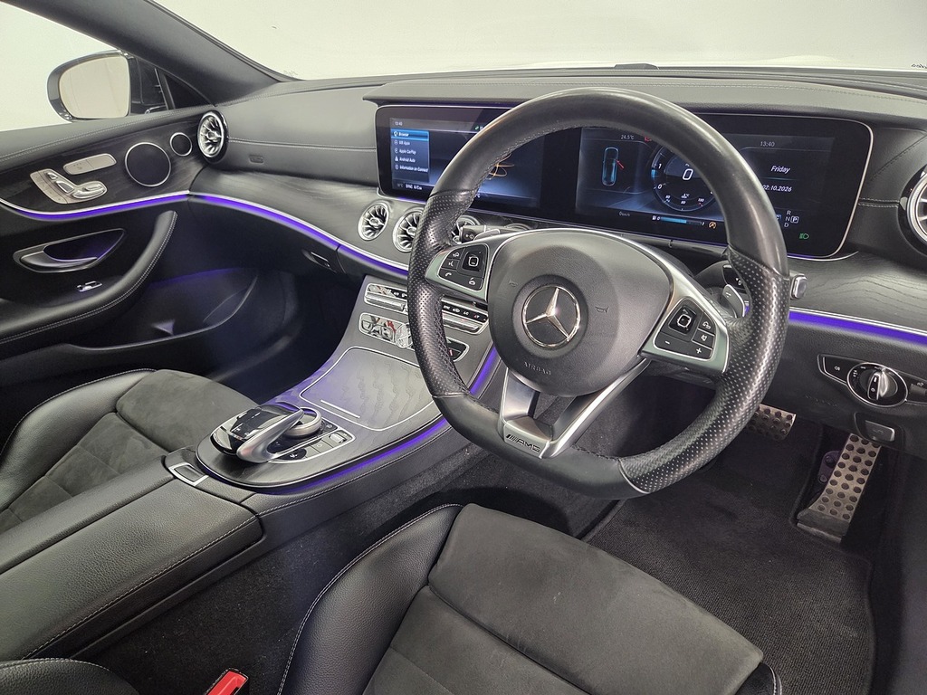 Mercedes-Benz E Class 2.0 E220d Amg Line Premium Coupe G-tr White #4
