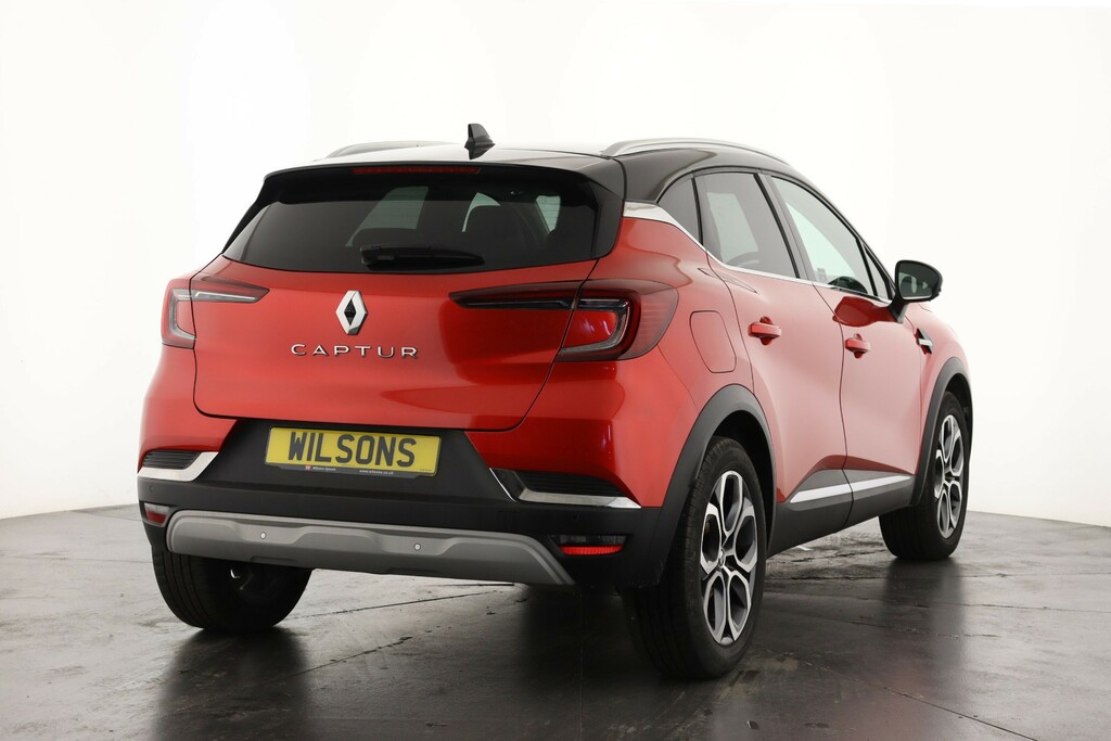 Renault Captur 1.6 E-tech Full Hybrid 145 Techno KP73PLN Red #2