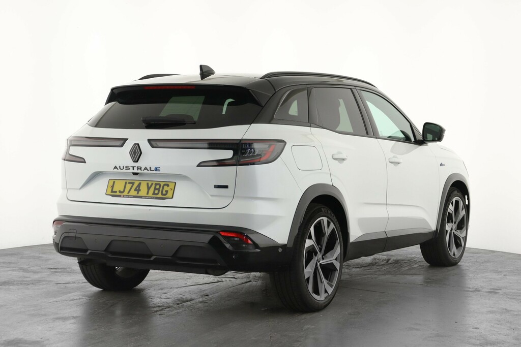 Renault Austral E-tech Fhev Iconic Esprit Alpine White #2