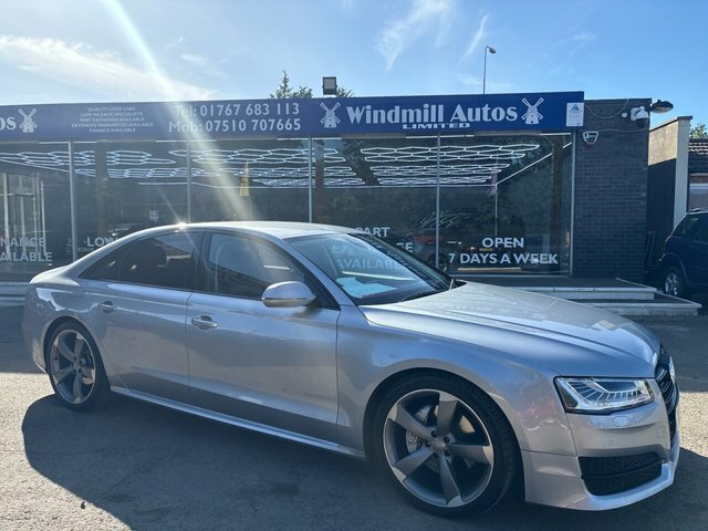 Audi A8 Tdi V6 Black Edition Silver