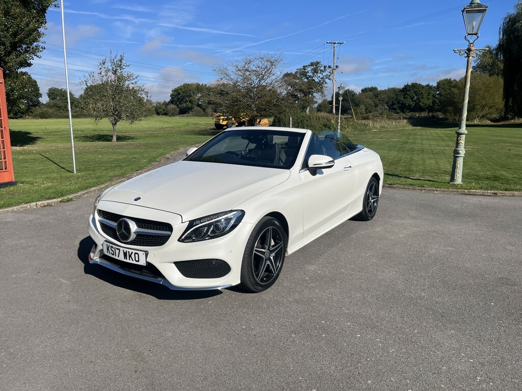Mercedes-Benz C Class 2.1 C220d Amg Line White