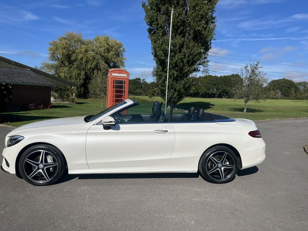 Mercedes-Benz C Class 2.1 C220d Amg Line White #2