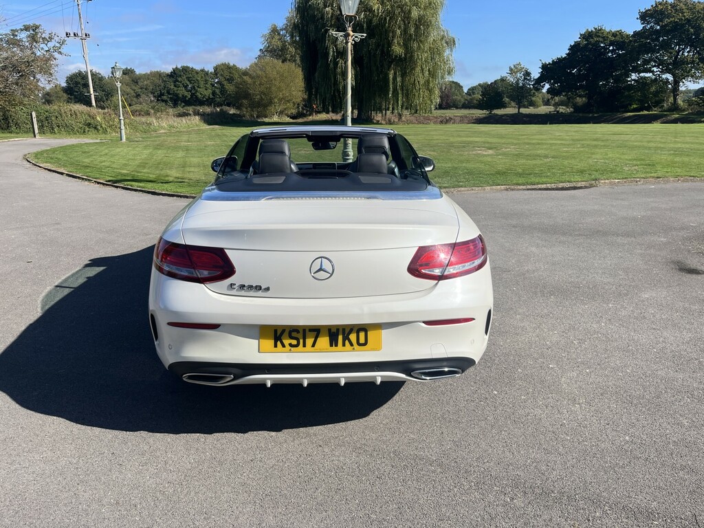 Mercedes-Benz C Class 2.1 C220d Amg Line White #5