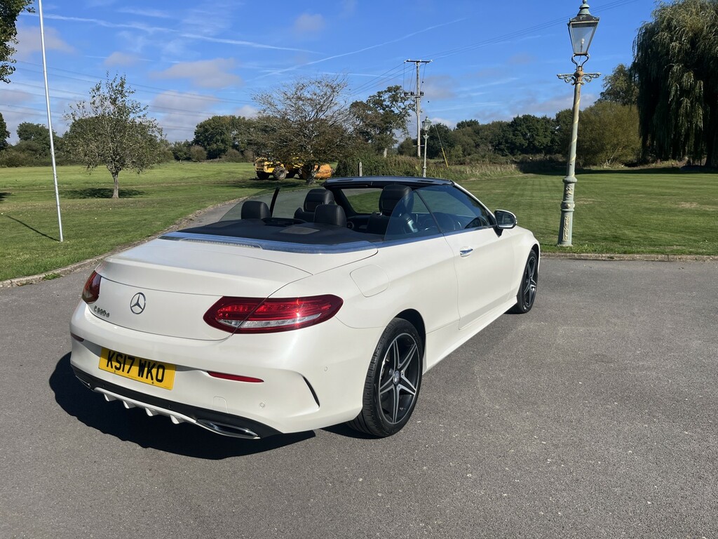 Mercedes-Benz C Class 2.1 C220d Amg Line White #3