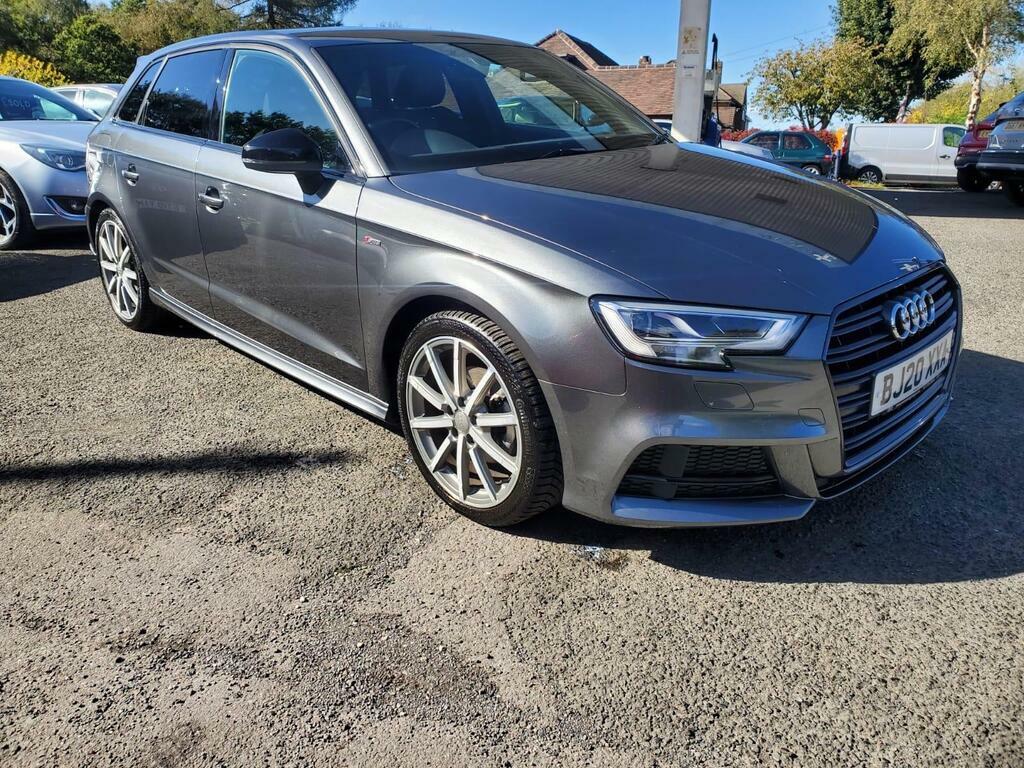 Audi A3 1.5 Tfsi Cod 35 Black Edition Sportback S Tronic E Grey