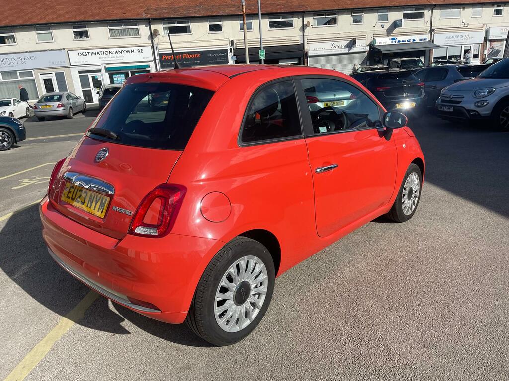 Fiat 500 1.0 Mhev Hatchback Euro 6 Ss Red #5