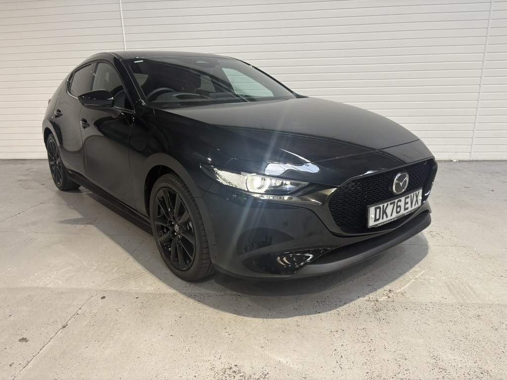 Mazda 3 2.0 E-skyactiv-x Mhev Exclusive-line Hatchback Black