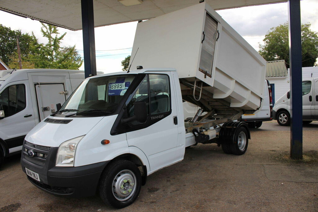 Ford Transit Custom 460 M Cc Drw White