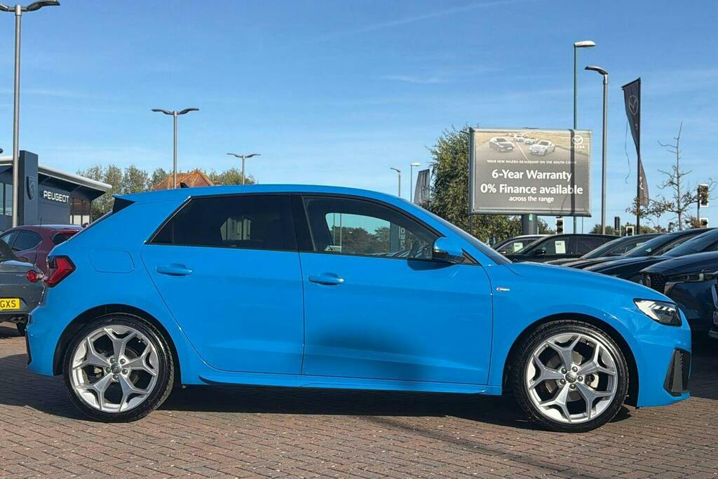Audi A1 1.0 Tfsi 30 S Line Sportback S Tronic Blue #2