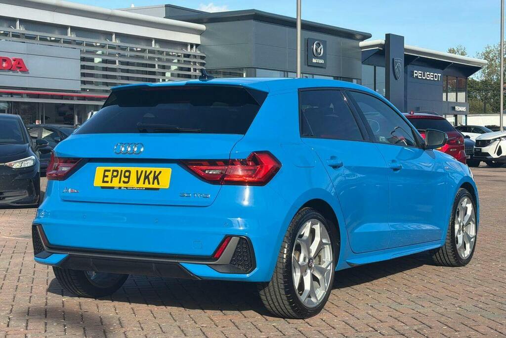 Audi A1 1.0 Tfsi 30 S Line Sportback S Tronic Blue #6