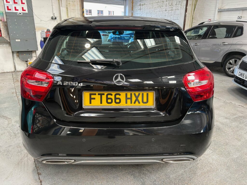 Mercedes-Benz A Class 2.1 A200d Sport Executive Hatchback M FT66HXU Black #4