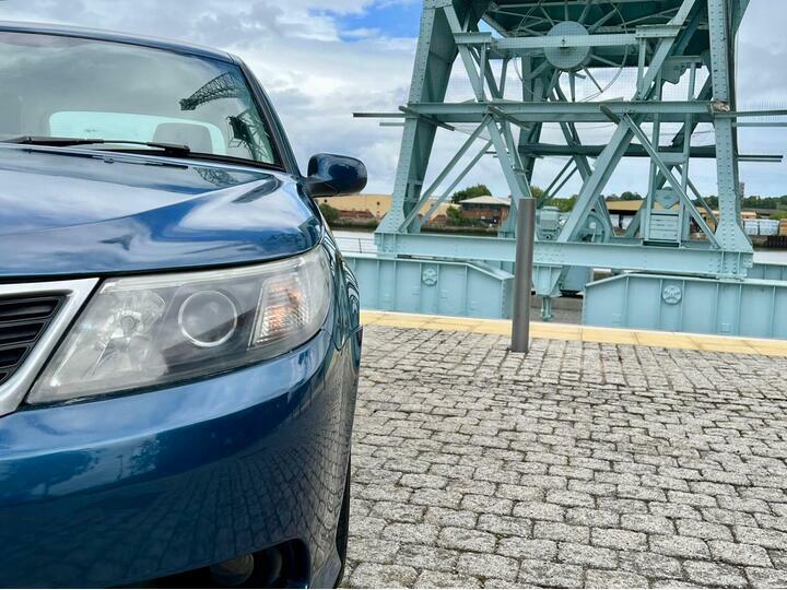 Saab 9-3 1.9 Tid Vector Sport Sportwagon AJ03FAR Blue #4