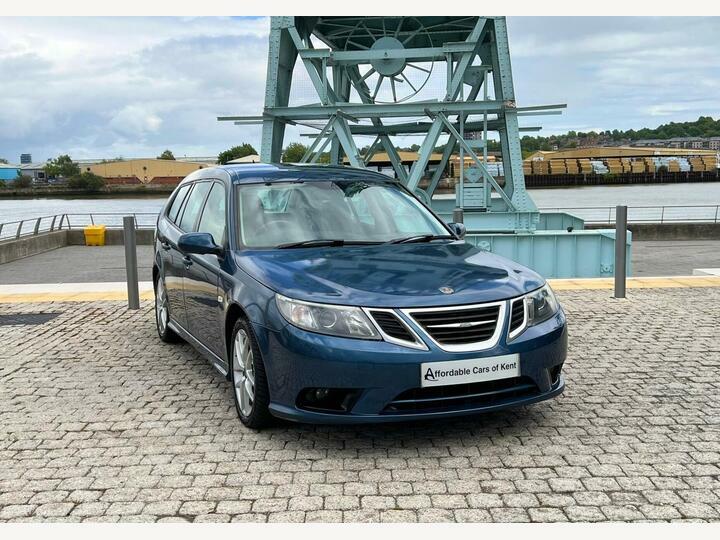 Saab 9-3 1.9 Tid Vector Sport Sportwagon AJ03FAR Blue