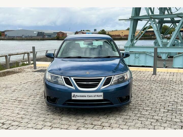 Saab 9-3 1.9 Tid Vector Sport Sportwagon AJ03FAR Blue #2
