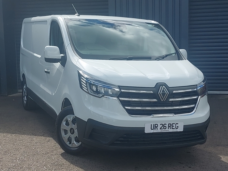 Renault Trafic Sl30 Blue Dci 150 Advance Safety Van Eag9 White