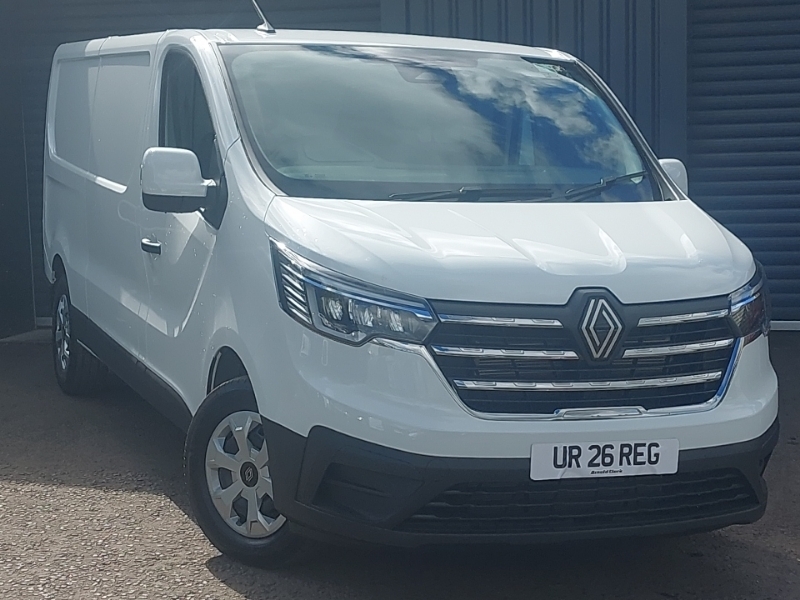 Renault Trafic Sl30 Blue Dci 150 Advance Safety Van Eag9 White