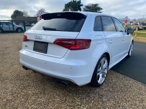 Audi S3 2.0 Tfsi Sportback White #6