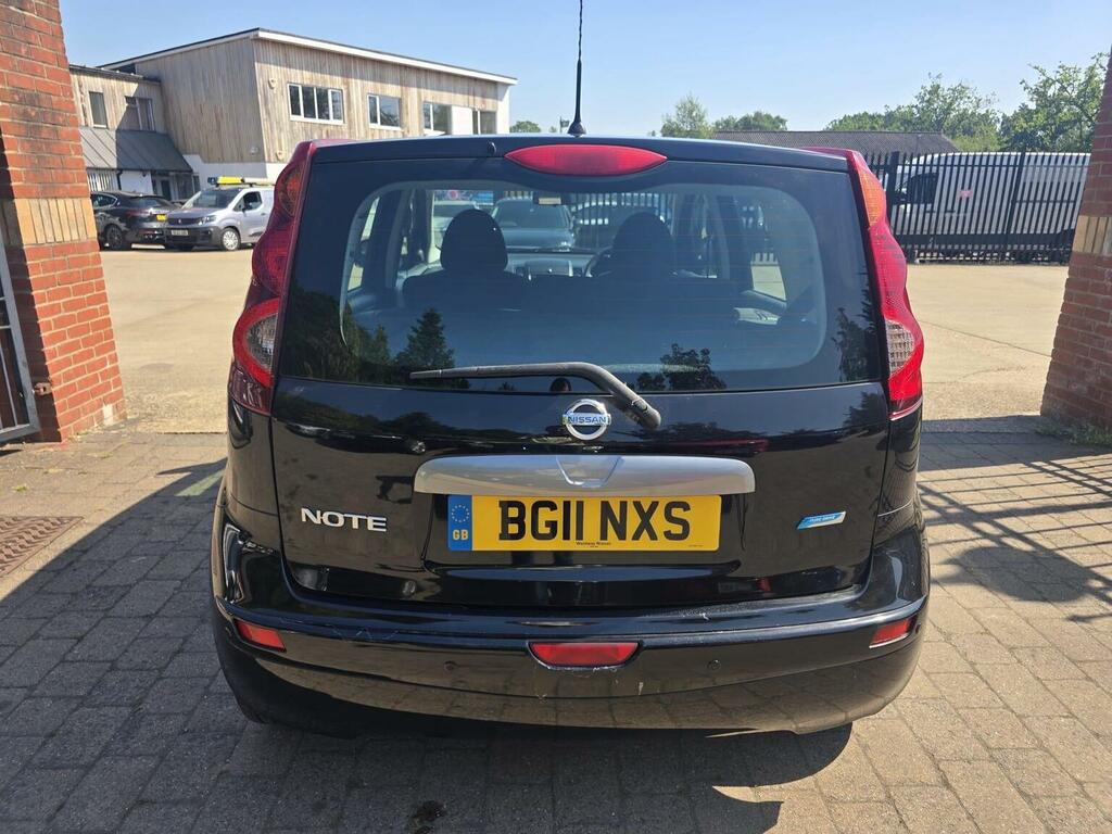 Nissan Note Hatchback 1.4 16V Acenta Euro 5 201111 Black #5