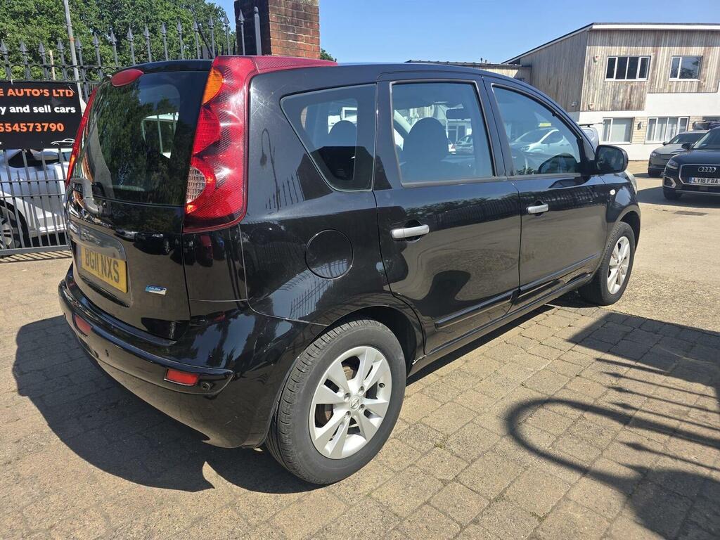 Nissan Note Hatchback 1.4 16V Acenta Euro 5 201111 Black #3