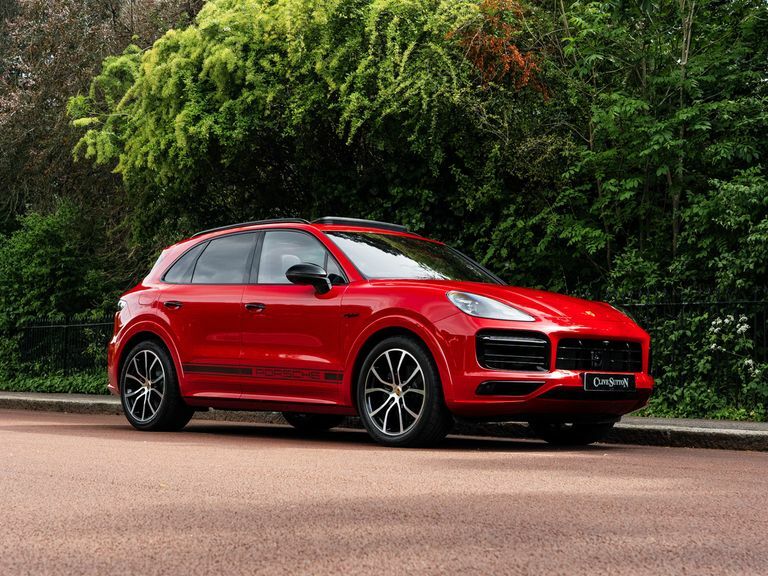 Porsche Cayenne E-hybrid Tiptronic S Red