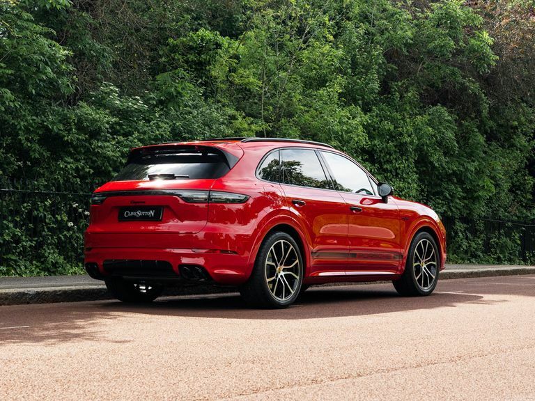 Porsche Cayenne E-hybrid Tiptronic S Red #4