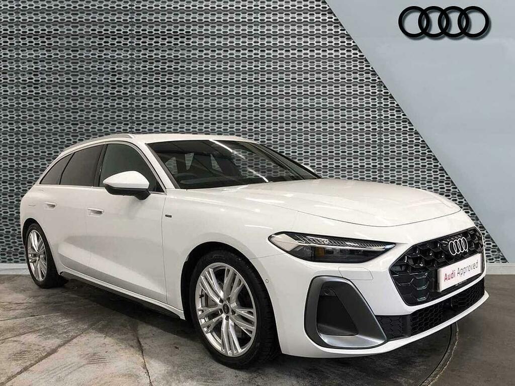 Audi A5 S Line E-hybrid Quattro 299 Ps S Tronic White